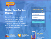 Tablet Screenshot of nazlimcafe.com